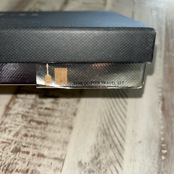 COACH STAR GLITTER TRAVEL SET Passport Holder & Luggage Tag - Picture 9 of 9